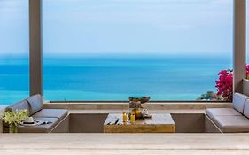 Luxury Seaview Villa -Double Infinity Pools-20 Persons