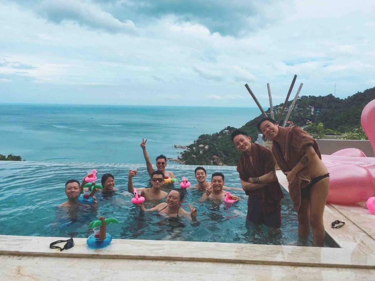Luxury Seaview Villa -Double Infinity Pools-20 Persons หาดเฉวง ภายนอก รูปภาพ
