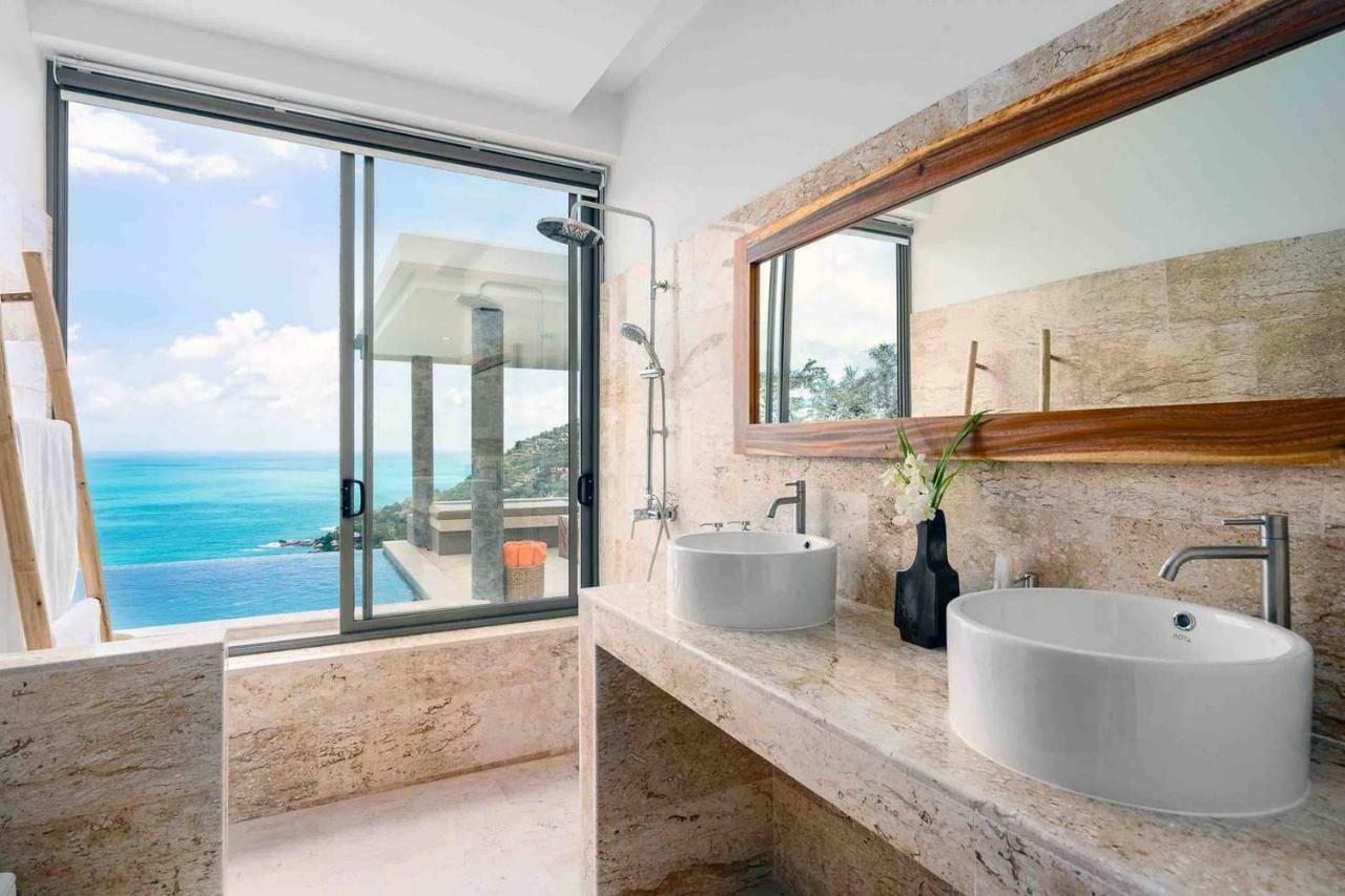 Luxury Seaview Villa -Double Infinity Pools-20 Persons หาดเฉวง ภายนอก รูปภาพ
