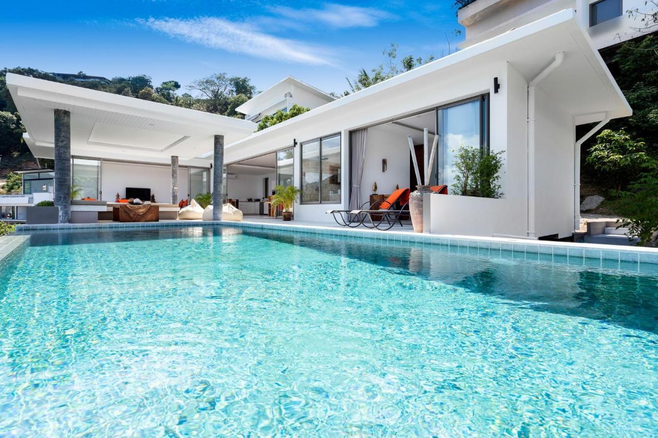 Luxury Seaview Villa -Double Infinity Pools-20 Persons หาดเฉวง ภายนอก รูปภาพ