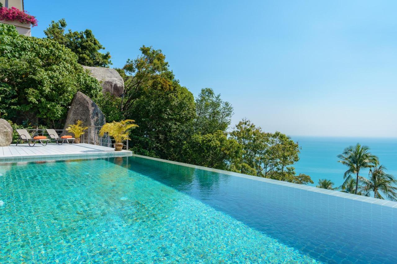 Luxury Seaview Villa -Double Infinity Pools-20 Persons หาดเฉวง ภายนอก รูปภาพ